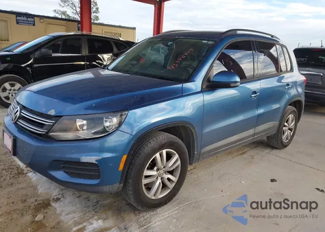 2017 Volkswagen Tiguan 2.0T S from USA, damaged, VIN WVGAV7AX7HW503846